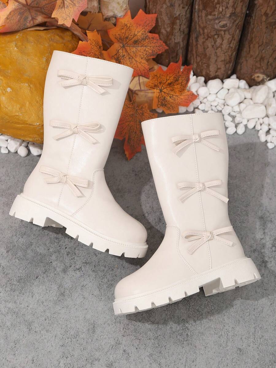 1 Pair Toddler Girls' Soft Boots