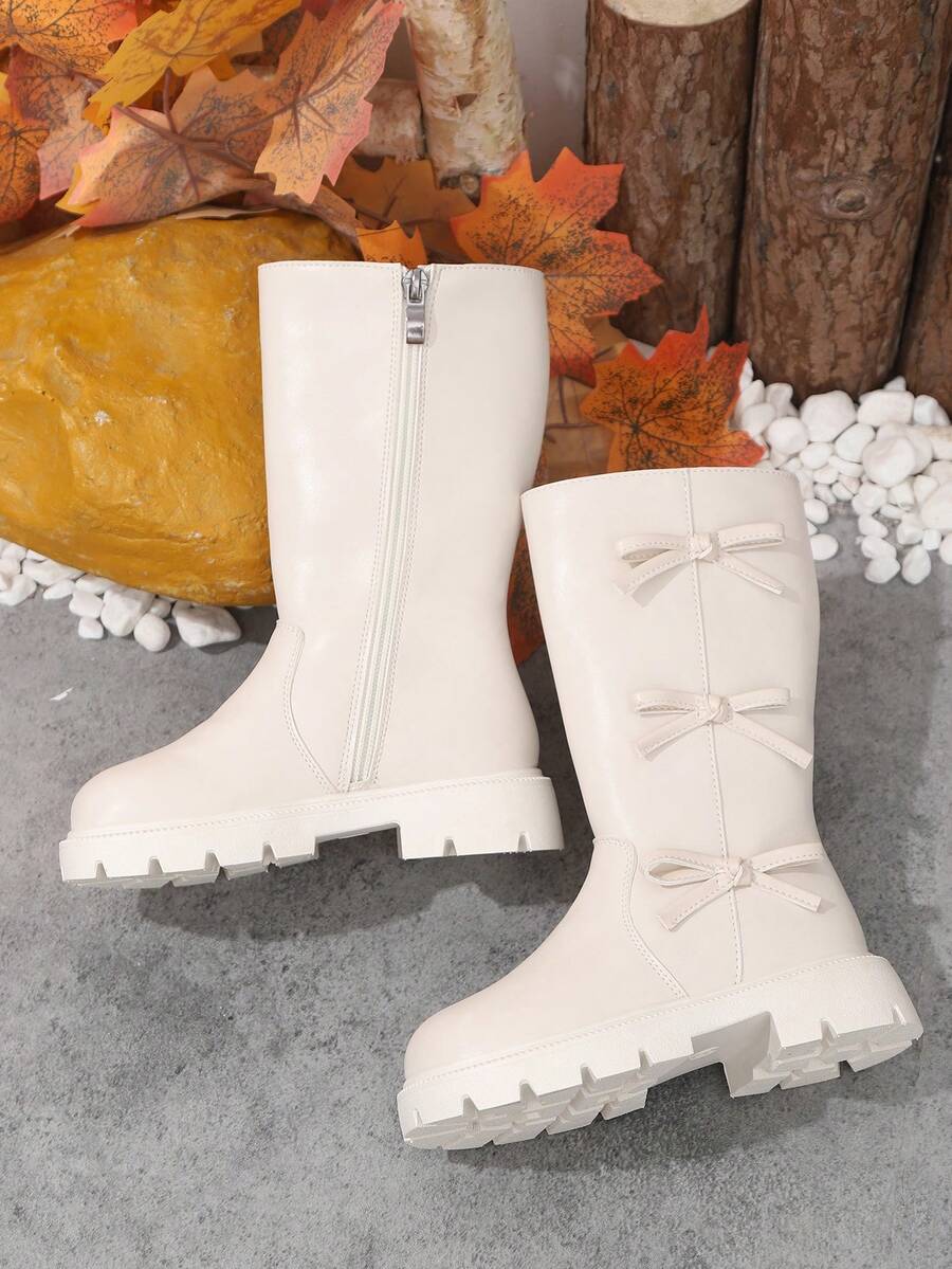 1 Pair Toddler Girls' Soft Boots