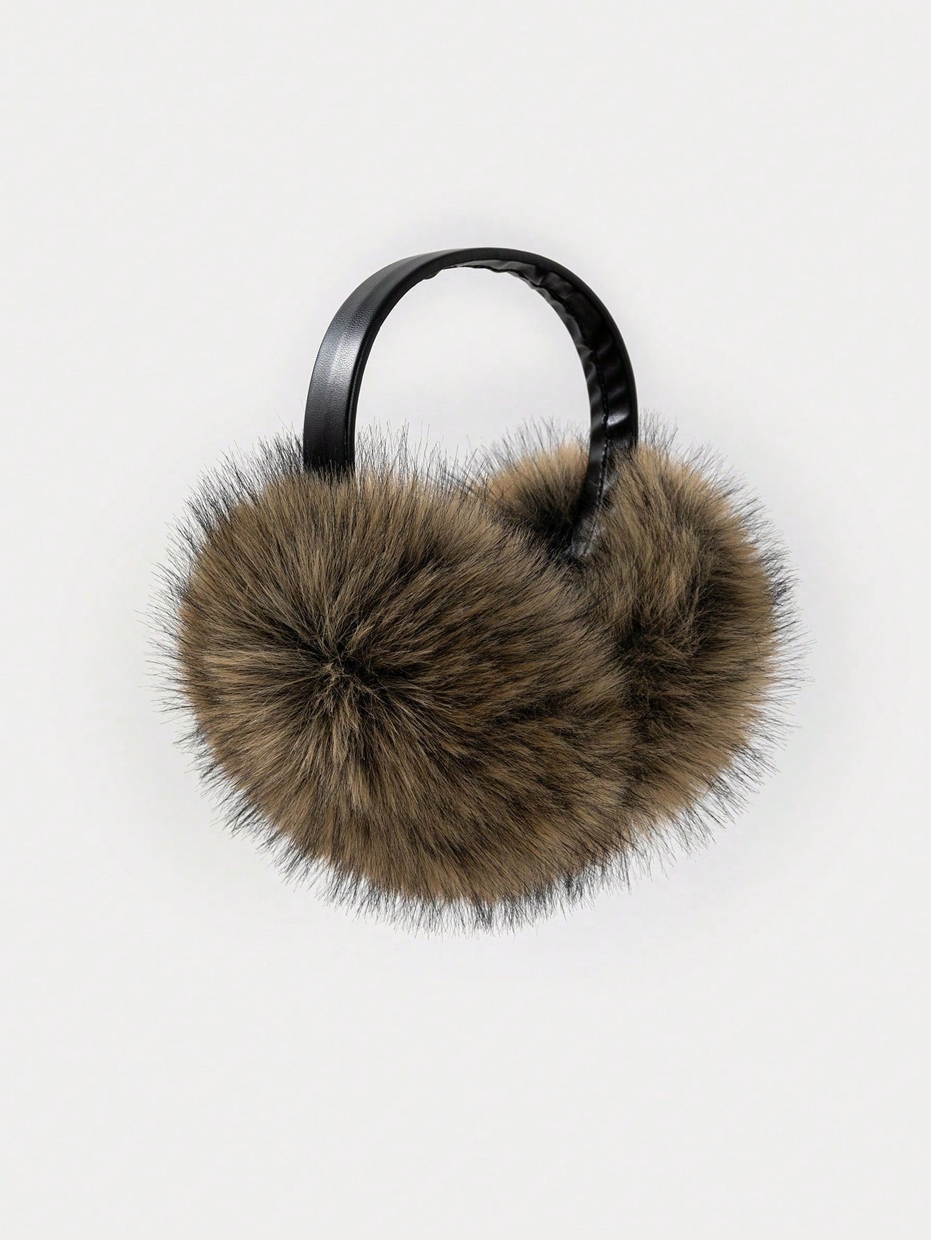 1pc Men's Plush Minimalist Earmuffs, Suitable For Winter Warmth And Fashion