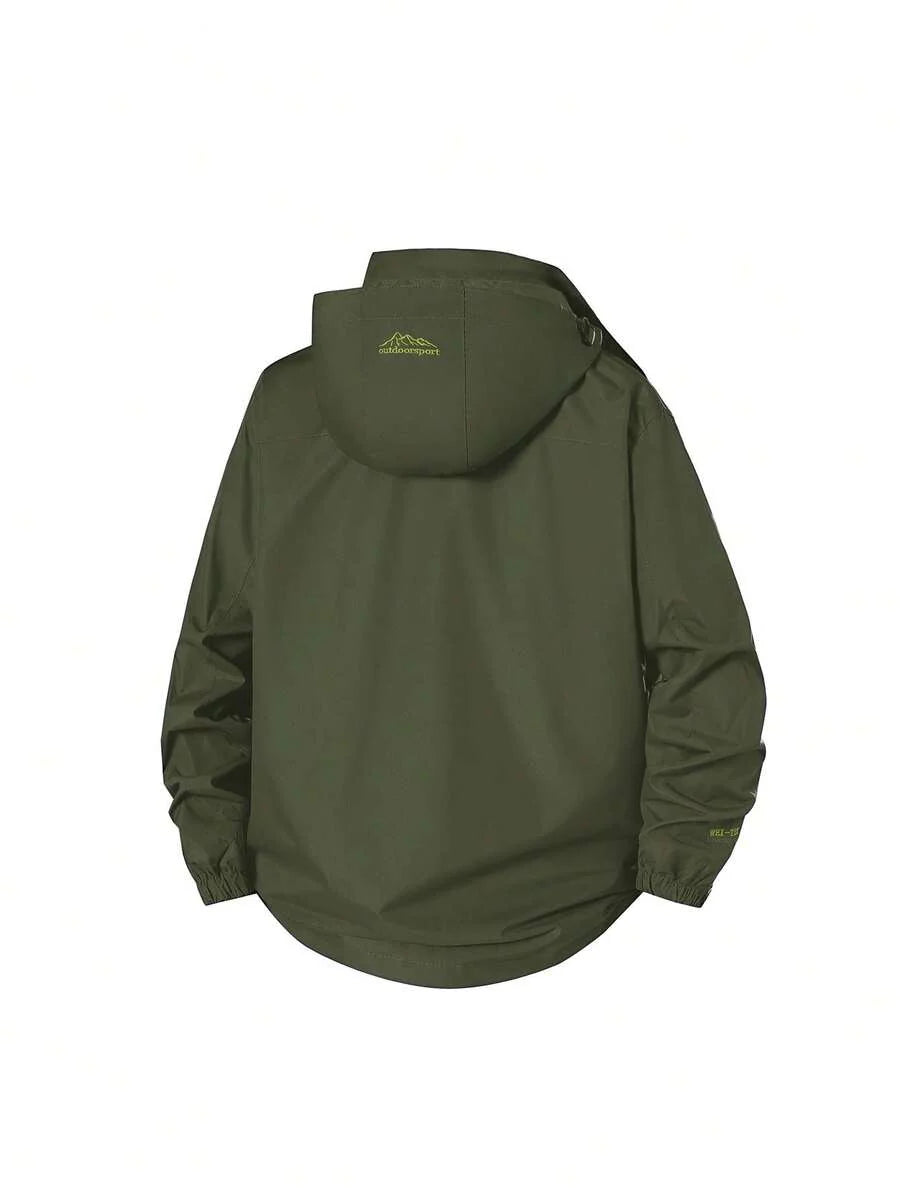 Unisex Outdoor Softshell Jacket, 3-In-1 Detachable Fleece Lining, Windproof Waterproof, Suitable For Autumn/Winter