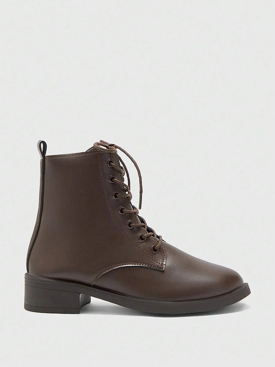 CUCCOO BIZCHIC New Women Retro Style Ankle Boots