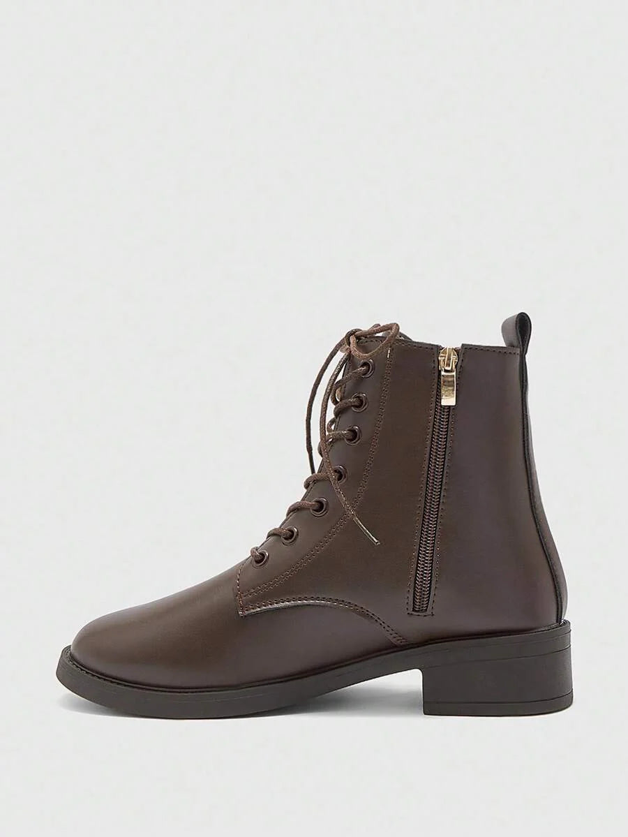 CUCCOO BIZCHIC New Women Retro Style Ankle Boots