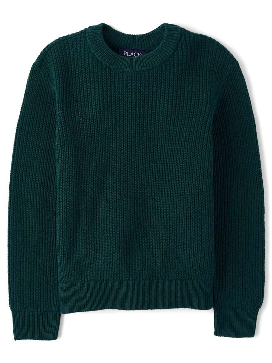 The Children's PLACE Boys Shaker Stitch Sweater