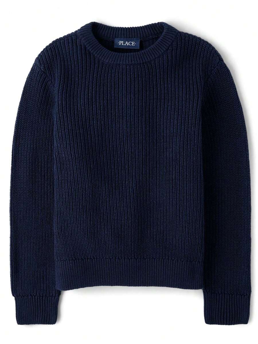 The Children's PLACE Boys Shaker Stitch Sweater