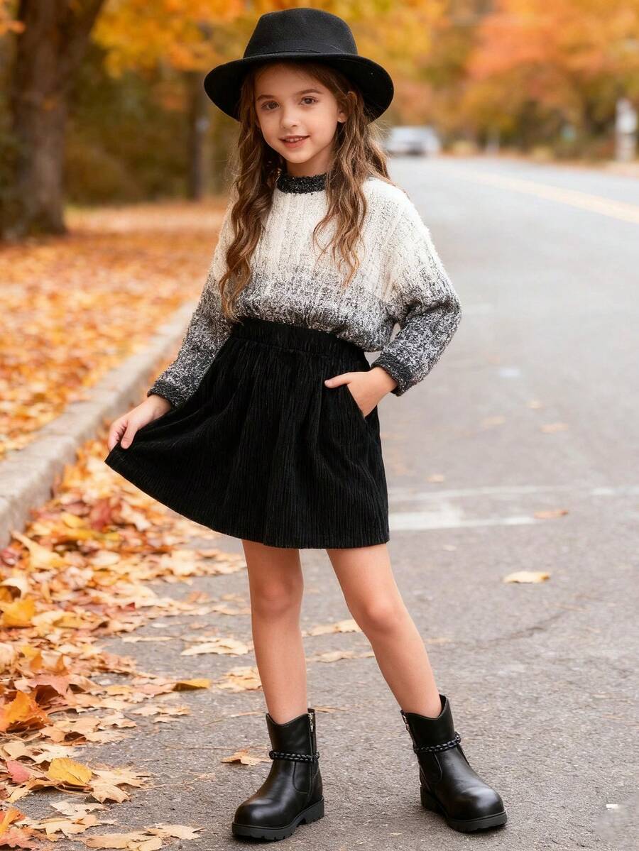 A Pair Of Stylish Children's Short Boots – Girls' Boots, Girls' Winter Boots, Little Girls' Boots. Adorned With Butterfly Decorations, Available In Black And Brown. Perfect For Daily Wear In Autumn And Winter.