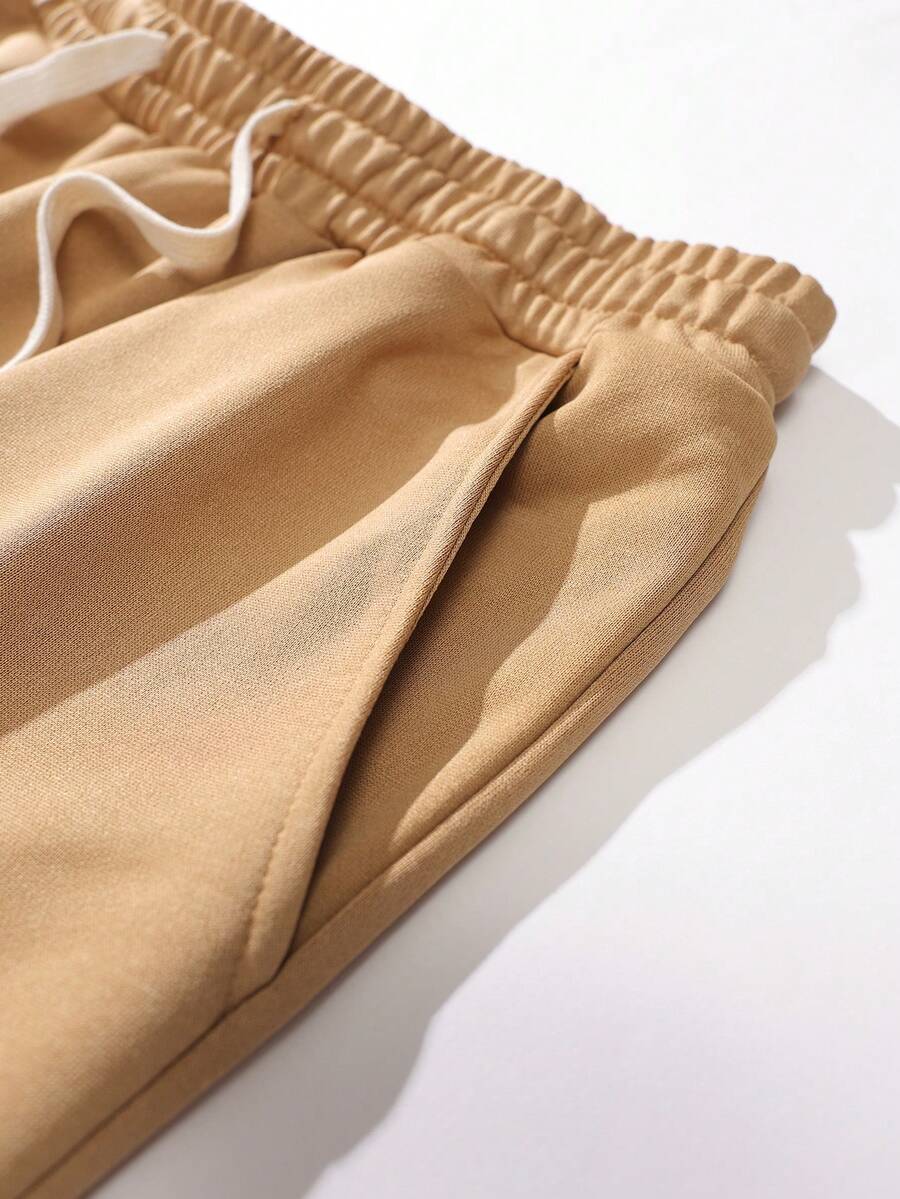 Men's Lightweight Knit Pants, Fashion Versatile Casual High Street Jogging Trousers, Oversized Loose Fit With Drawstring Waist And Pockets, Durable, Suitable For Autumn, Great Gift For Husband Or Boyfriend, Wear For Street, Commute, Outdoor, Vacation