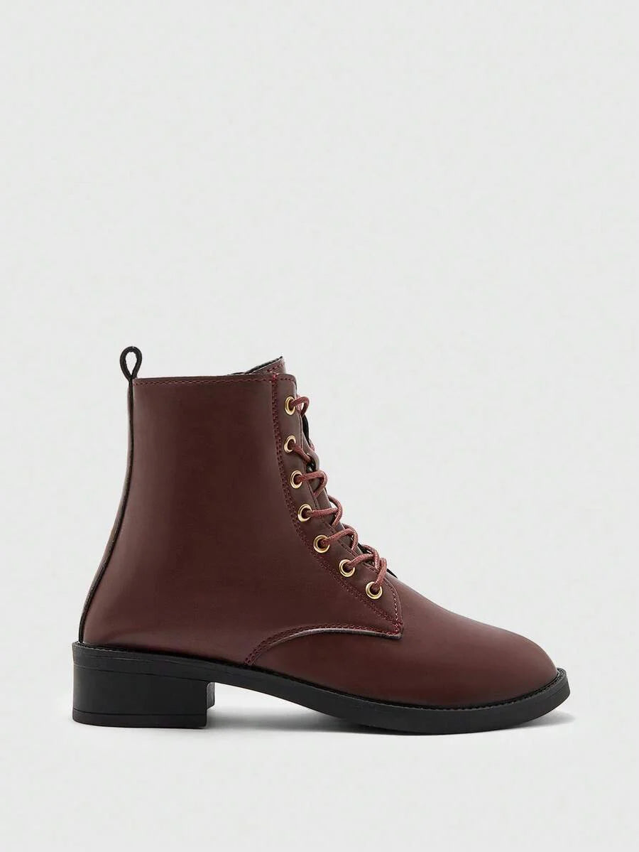 CUCCOO BIZCHIC New Women Retro Style Ankle Boots