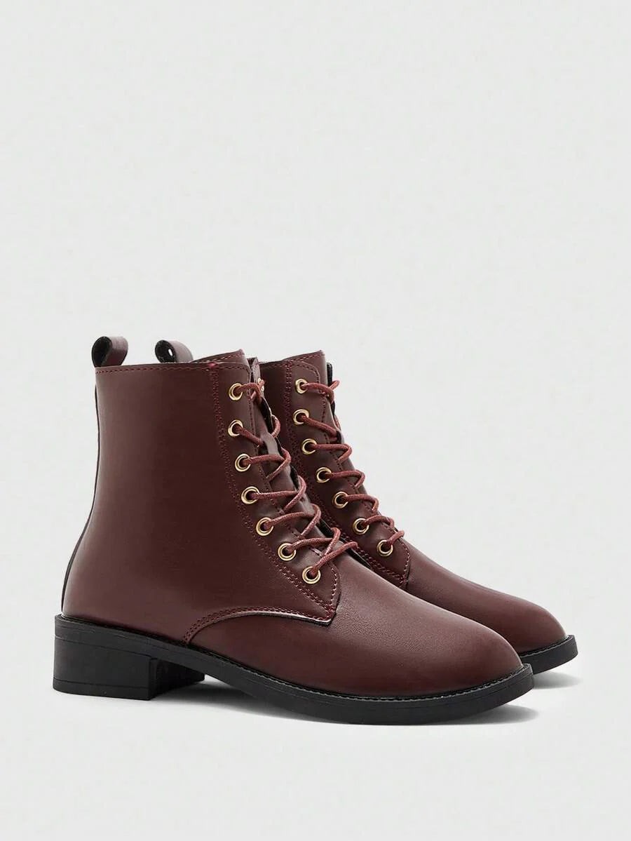 CUCCOO BIZCHIC New Women Retro Style Ankle Boots