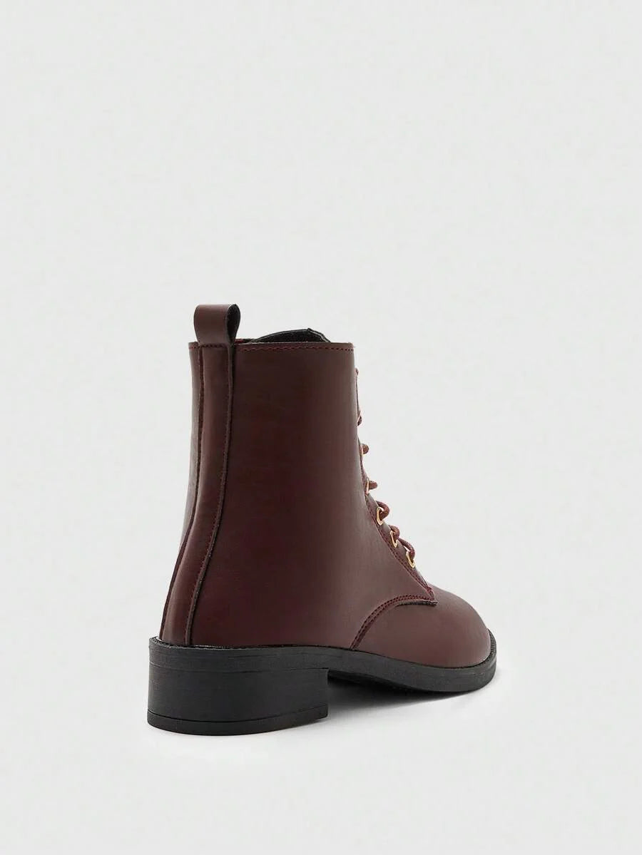 CUCCOO BIZCHIC New Women Retro Style Ankle Boots