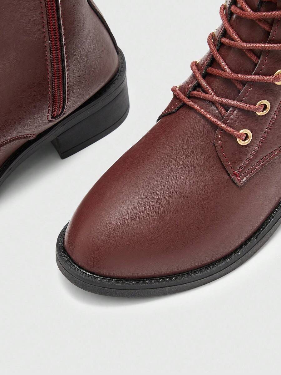 CUCCOO BIZCHIC New Women Retro Style Ankle Boots