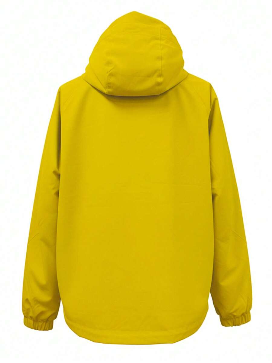 Women's Outdoor Waterproof Hooded Jacket - Warm Windproof Softshell Cargo Coat