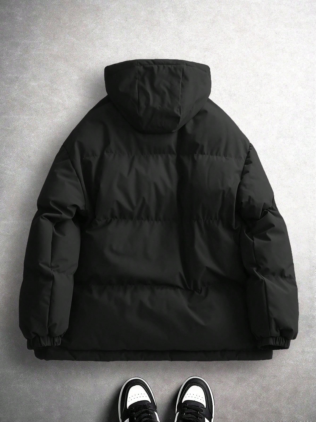 1pc Boys & Teens Casual Comfortable Jacket, Outdoor Hooded Cardigan Coat, Thick Warm Windproof For Autumn/Winter