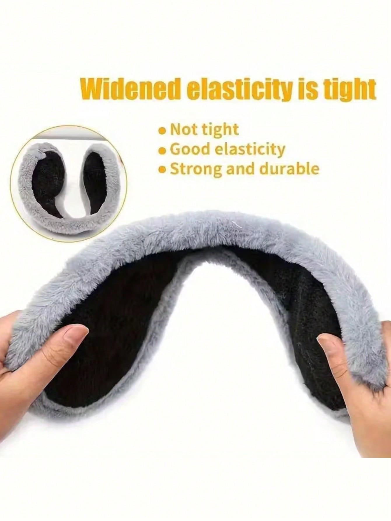 ThermalSoft Warm Earmuffs - Soft, Thermal Lined Ear Covers For Men - Ultimate Winter Outdoor Riding And Skiing Ear Protection - Perfect Gift Idea For Friends And Family