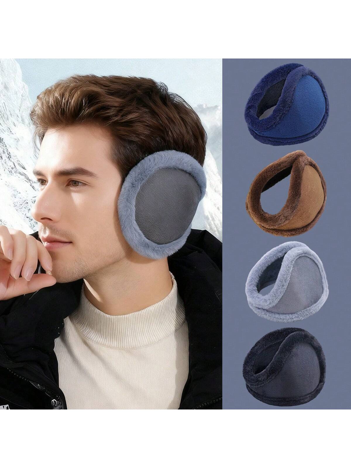 ThermalSoft Warm Earmuffs - Soft, Thermal Lined Ear Covers For Men - Ultimate Winter Outdoor Riding And Skiing Ear Protection - Perfect Gift Idea For Friends And Family