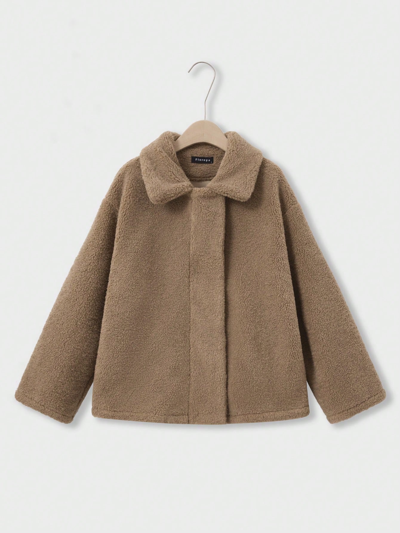 Casual Chic Commuting Warm Fuzzy Ski Jacket With Faux Fur Lining For Women, Chunky Cardigan, Winter Jacket For Women, New Year Women's Clothes