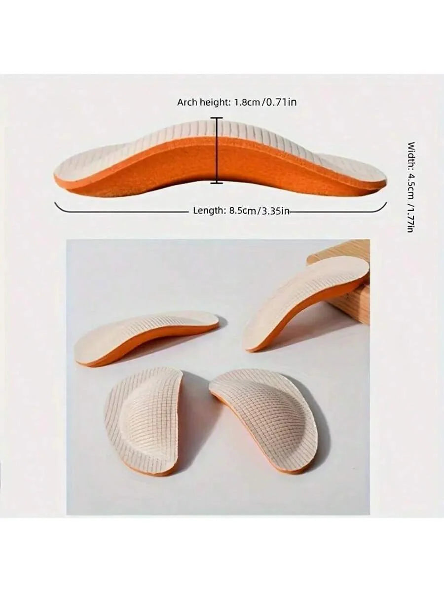 Comfortable Memory Foam Insoles, Heel Cup Insert For Men