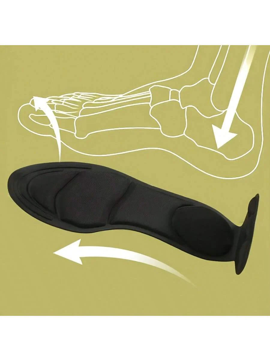 2-In-1 Breathable Insole, For High Heels, Thick