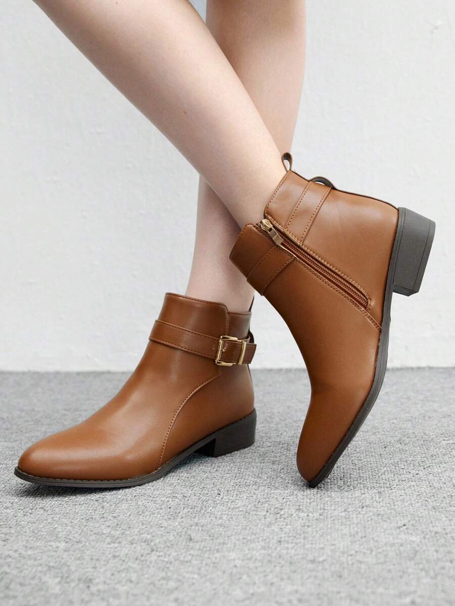 CUCCOO BIZCHIC New Women Retro Style Ankle Boots