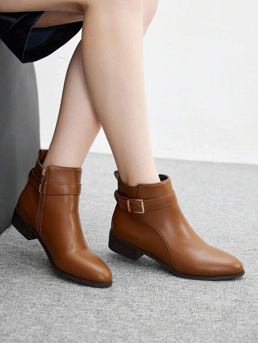 CUCCOO BIZCHIC New Women Retro Style Ankle Boots