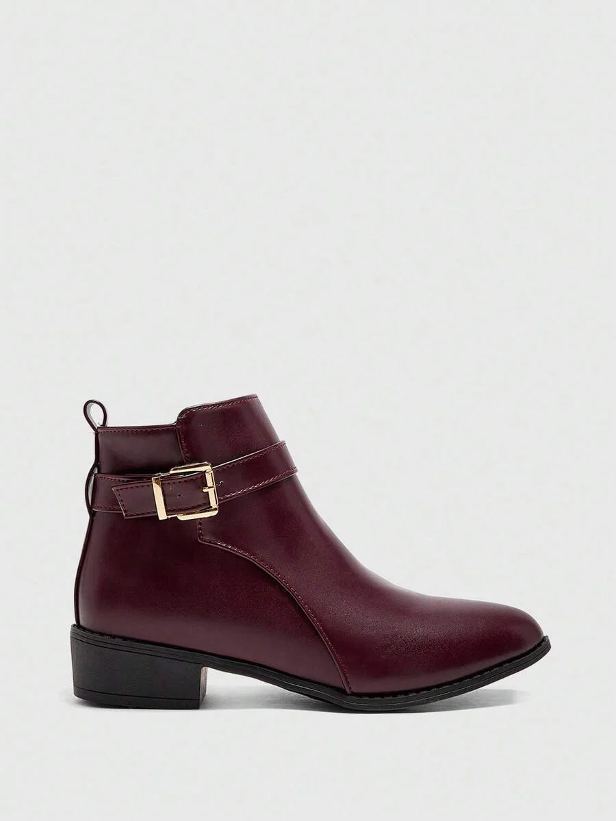 CUCCOO BIZCHIC New Women Retro Style Ankle Boots