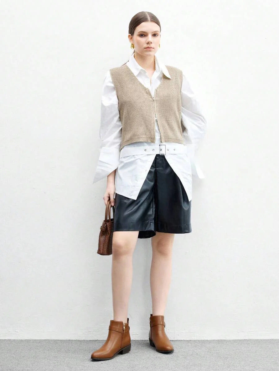 CUCCOO BIZCHIC New Women Retro Style Ankle Boots