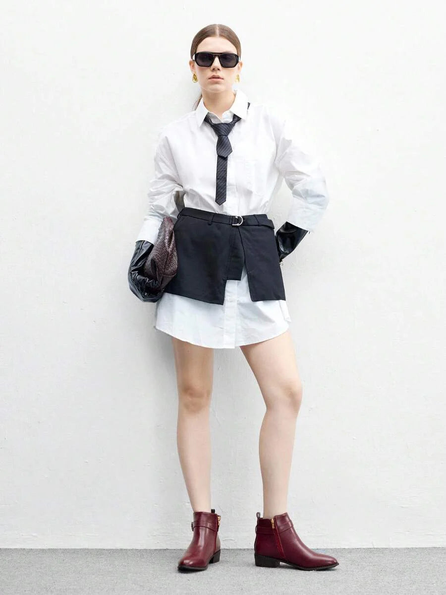 CUCCOO BIZCHIC New Women Retro Style Ankle Boots