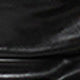 1pc Women's Regular Jacket, Black Leather Cinched Waist Ruched Commuter Vintage Autumn/Winter Coat
