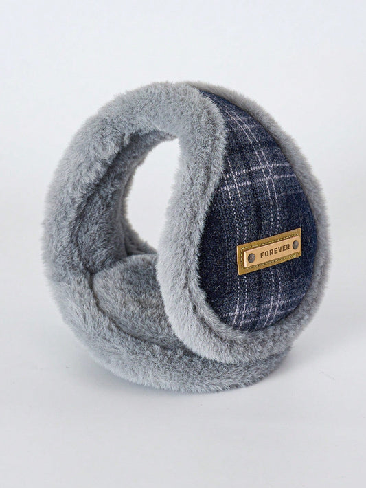 1pc Men's Fashionable Versatile Ear Muffs, Warm And Windproof Earmuffs For Outdoor Winter Use