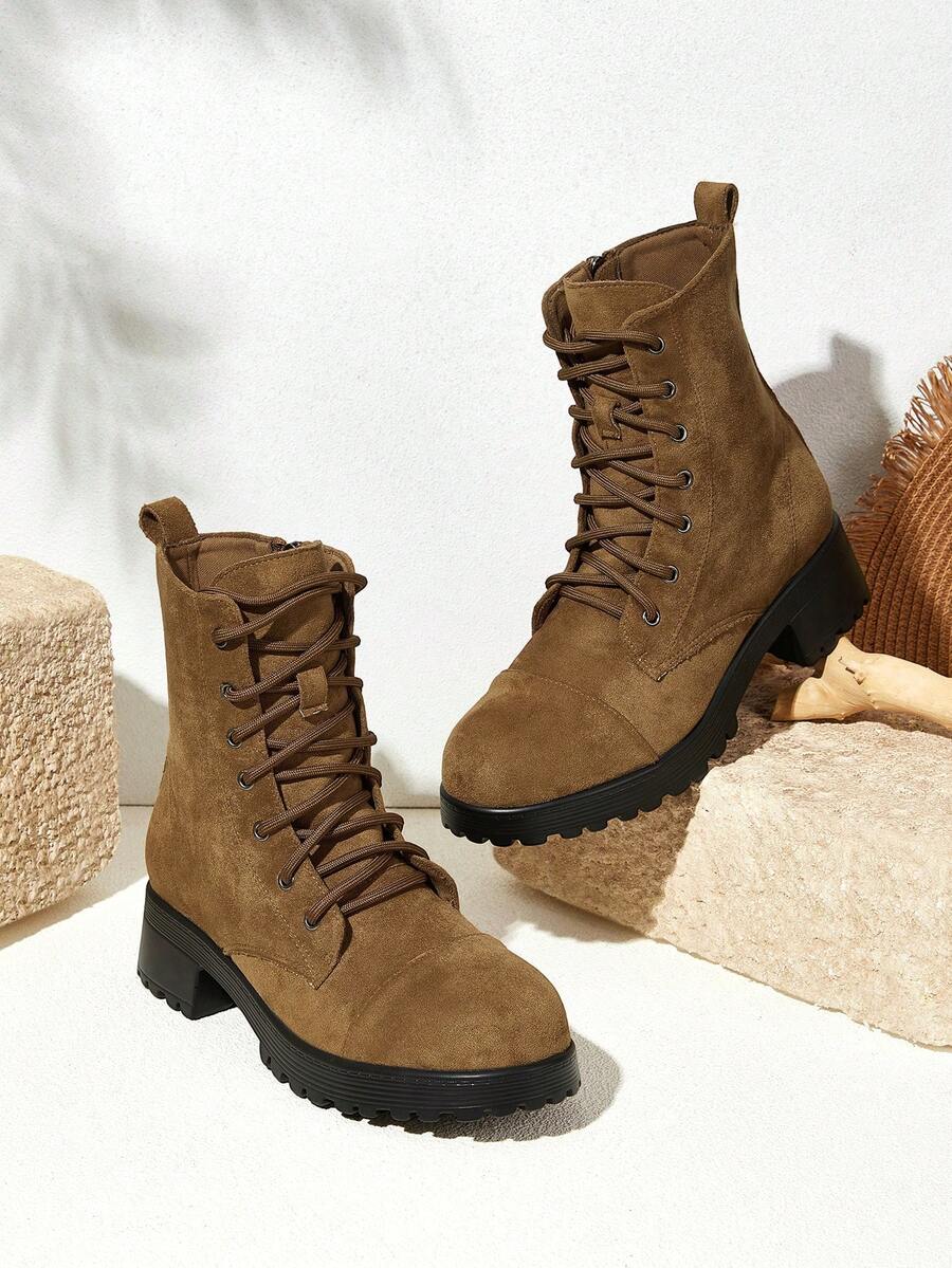 CUCCOO BIZCHIC New Women Retro Style Ankle Boots