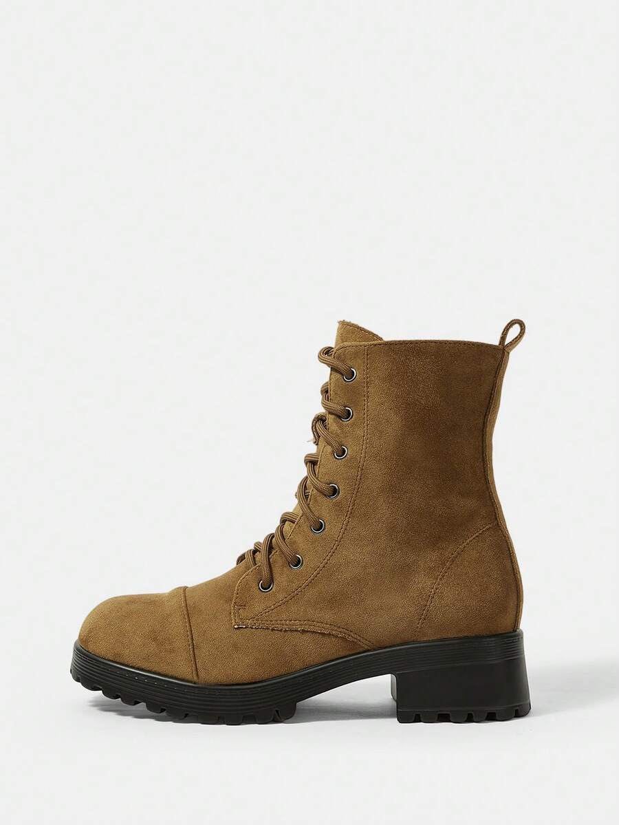 CUCCOO BIZCHIC New Women Retro Style Ankle Boots