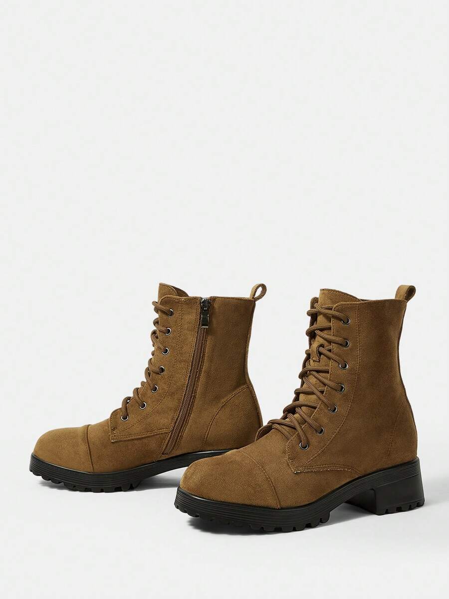 CUCCOO BIZCHIC New Women Retro Style Ankle Boots