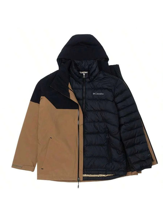 Columbia Men's Cascade Peak™ VI Interchange Jacket, 3-In-1 Softshell Jacket, Casual Sportswear, Outdoor Travel Coat