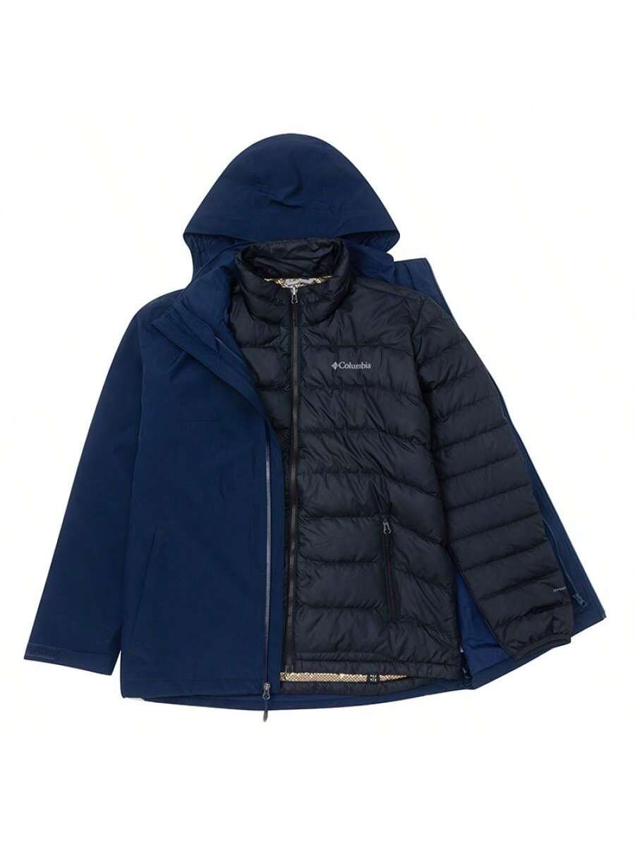 Columbia Men's Cascade Peak™ VI Interchange Jacket, 3-In-1 Softshell Jacket, Casual Sportswear, Outdoor Travel Coat