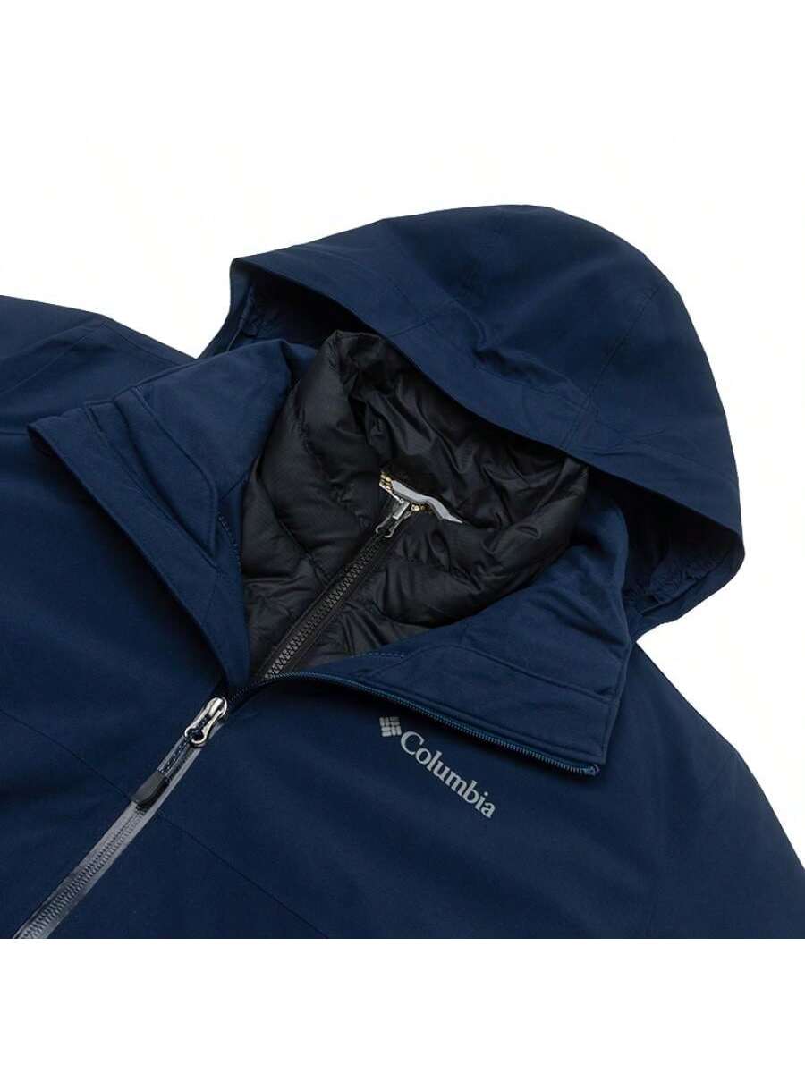 Columbia Men's Cascade Peak™ VI Interchange Jacket, 3-In-1 Softshell Jacket, Casual Sportswear, Outdoor Travel Coat
