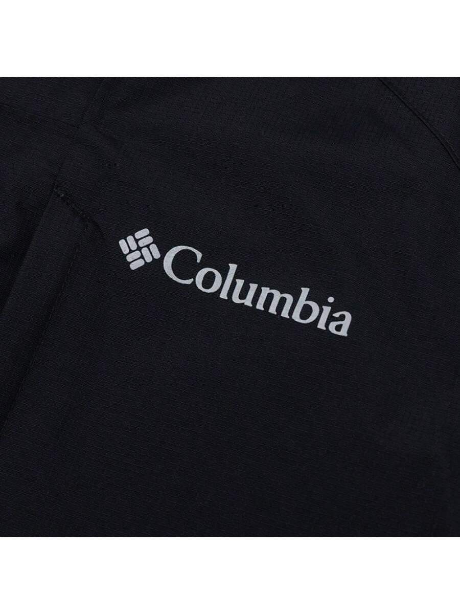 Columbia Men's Fleece 3-In-1 Softshell Jacket, Printed Logo, Single Layer Hooded, Hook And Loop Cuffs, Fashion XE4715010