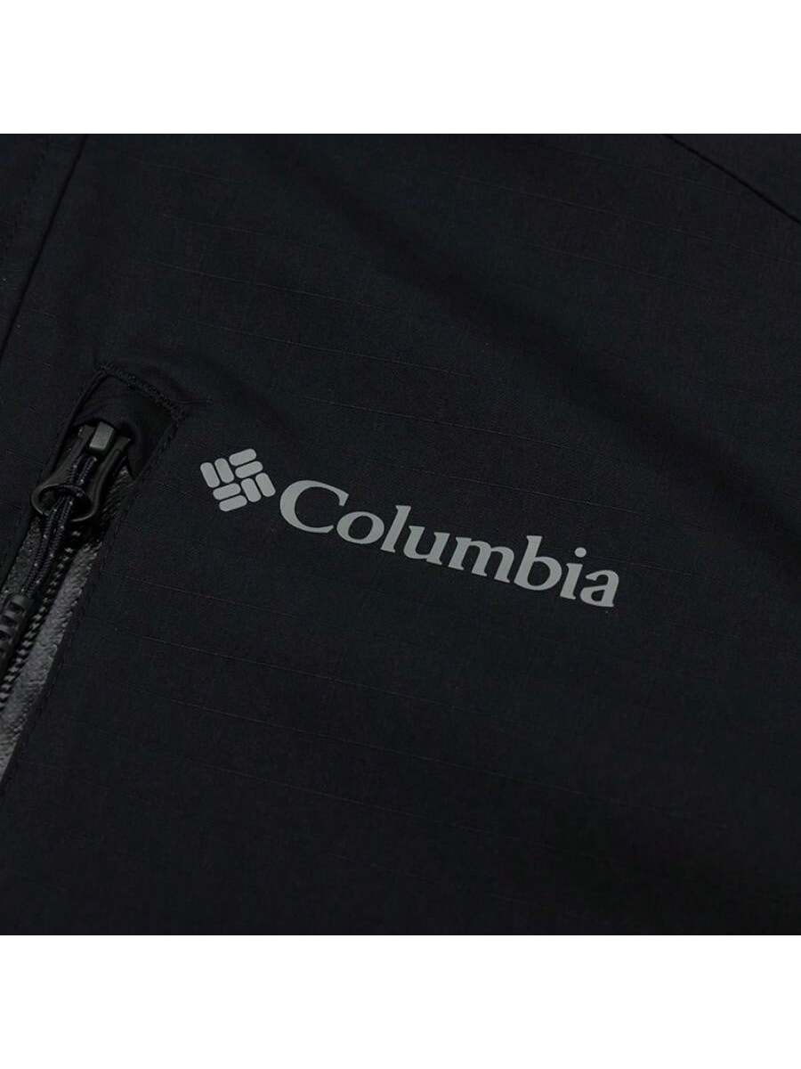 Columbia Men's 3-In-1 Softshell Jacket With Detachable Lining, Printed LogoHook And Loopro Cuffs, Omni-Tech Waterproof Technology