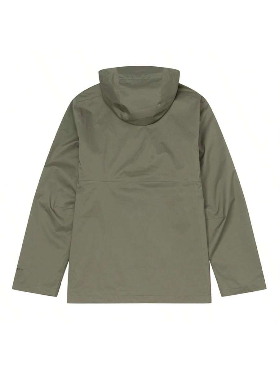 Columbia Men's 3-In-1 Hooded Softshell Jacket With Printed Logo, Comfortable And Warm