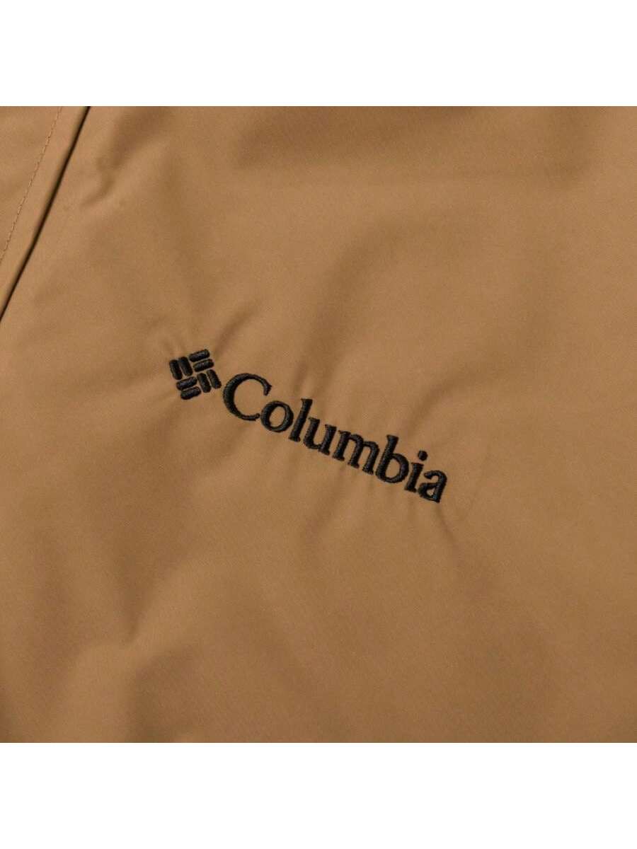 Columbia Men's Softshell Jacket With Embroidered Logo, Detachable Cuffs, Waterproof