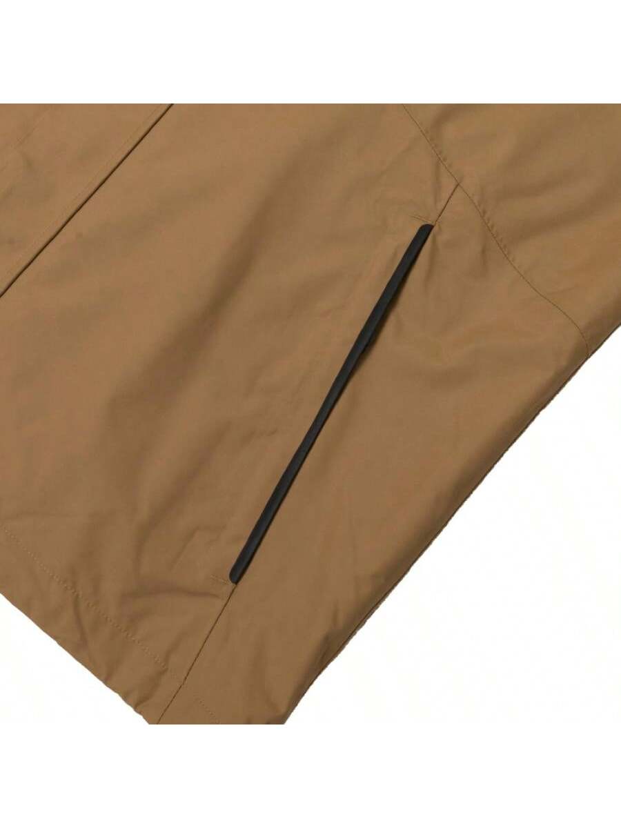 Columbia Men's Softshell Jacket With Embroidered Logo, Detachable Cuffs, Waterproof