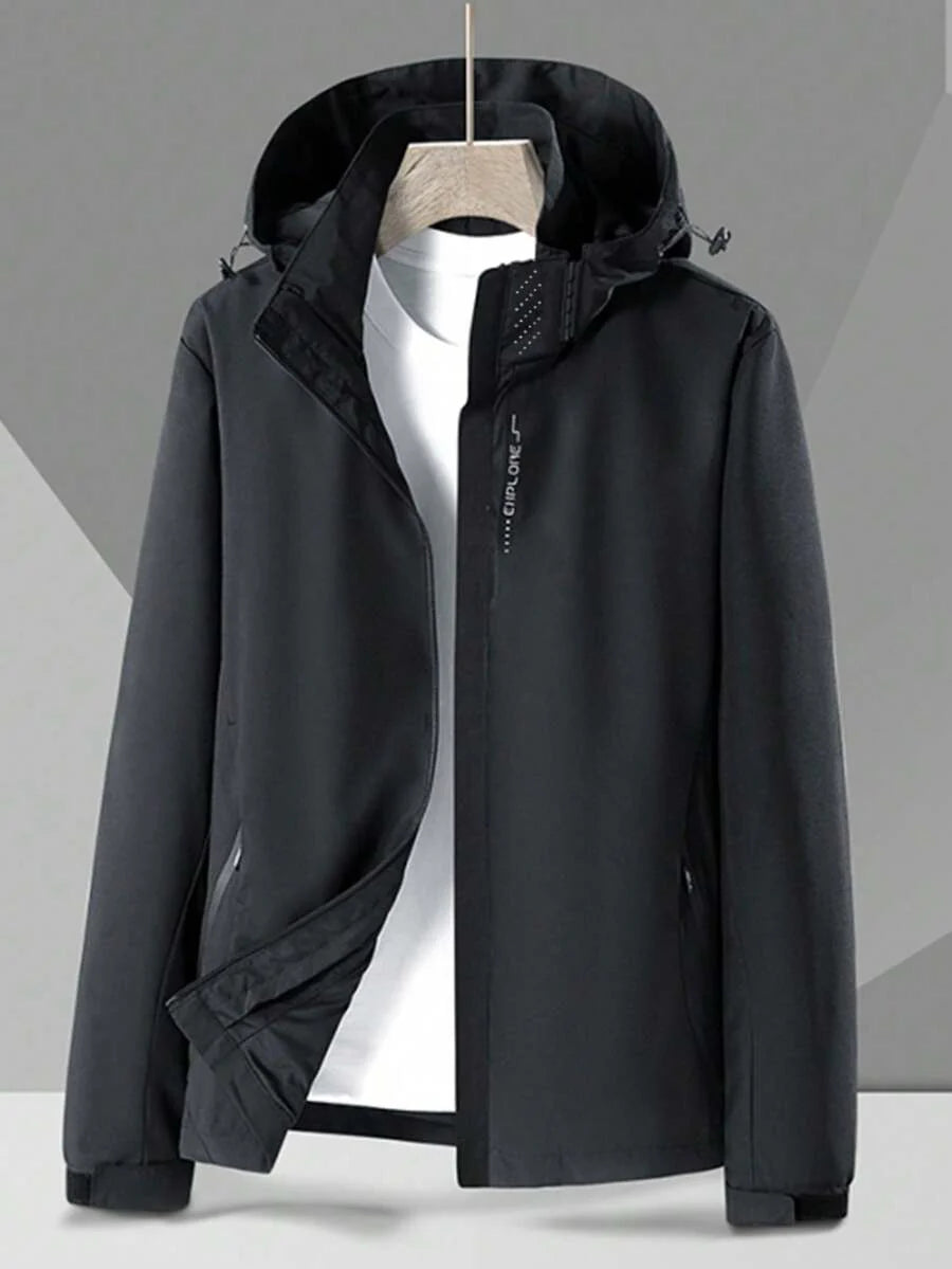1pc Men's Waterproof Windproof Outdoor Sports Casual Jacket