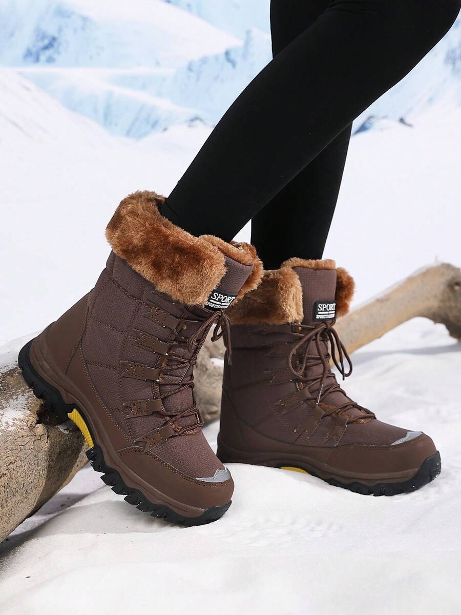 New Plus Size Fall Anti-Slip Warm Thick Winter Boots
