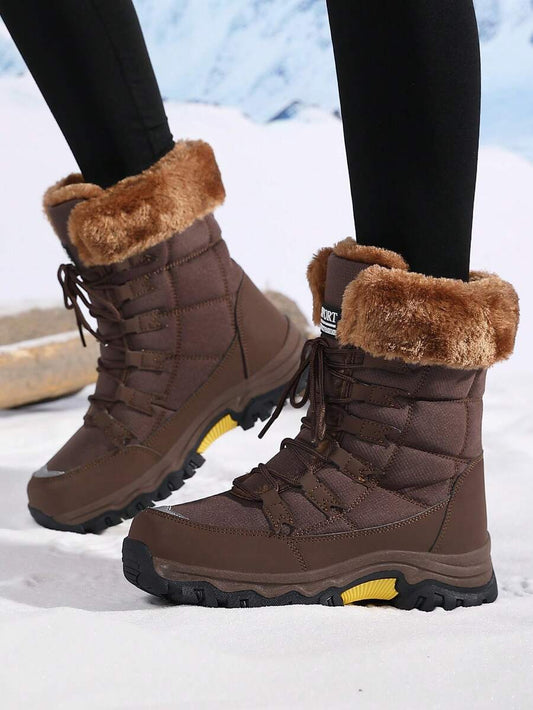 New Plus Size Fall Anti-Slip Warm Thick Winter Boots