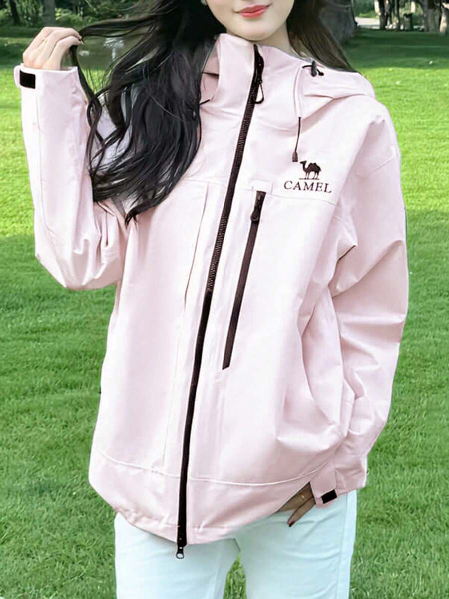 CAMEL CROWN Outdoor Shell Jacket, All-Season Champion Kai Jia Z Series Shell Jacket Unisex 3-In-1 Outdoor Jacket