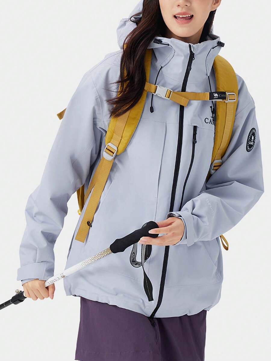 CAMEL CROWN Outdoor Shell Jacket, All-Season Champion Kai Jia Z Series Shell Jacket Unisex 3-In-1 Outdoor Jacket
