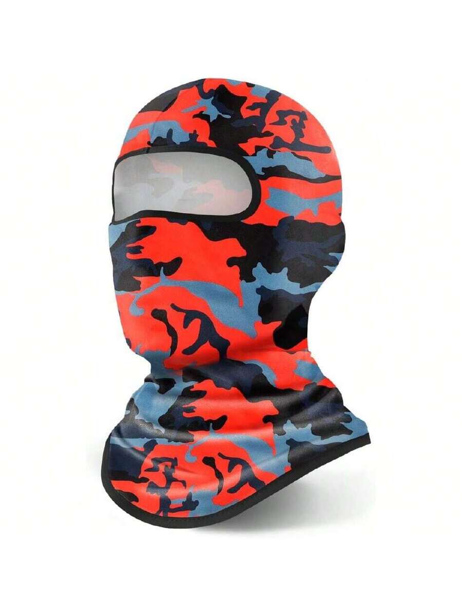 UPF 50  Balaclava Ski Mask, Motorcycle UV Protector, Motorcycle Helmets Face Mask For Men And Women