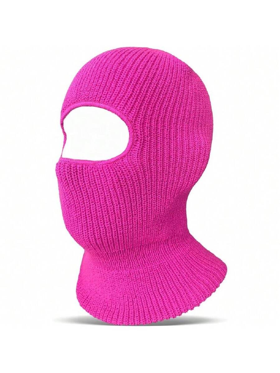 Winter Balaclava Ski Mask Warm Knitted Full Face Cover For Men And Women Outdoor Sports Cycling