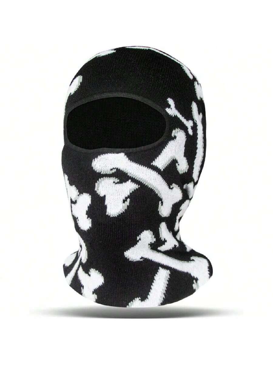 Winter Balaclava Ski Mask Warm Knitted Full Face Cover For Men And Women Outdoor Sports Cycling