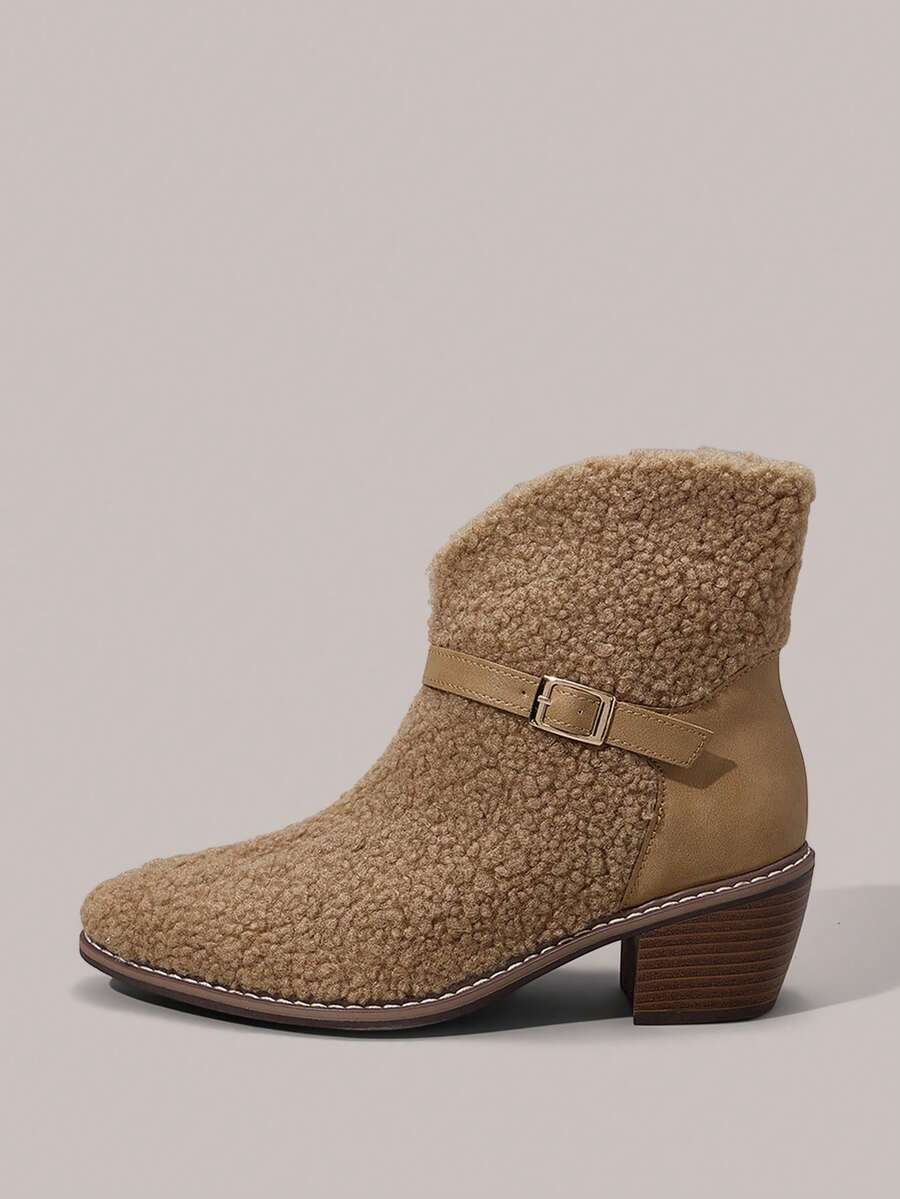 CUCCOO BIZCHIC New Women Retro Style Ankle Boots