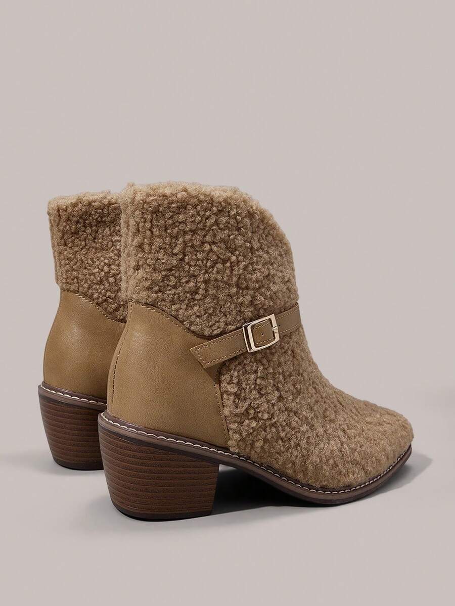 CUCCOO BIZCHIC New Women Retro Style Ankle Boots