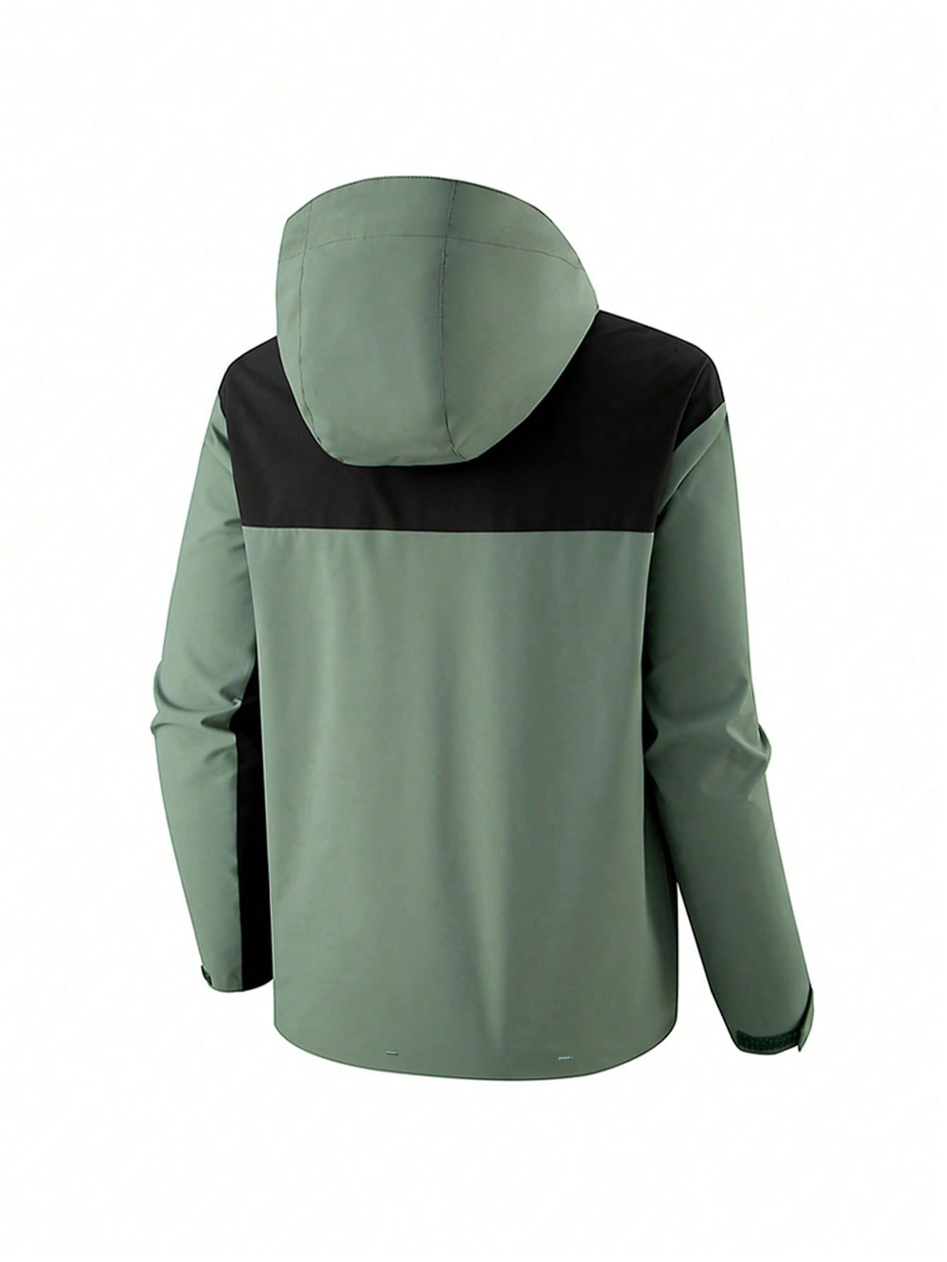 Women's Outdoor Softshell Jacket, Hooded, Zipper Pockets, Adjustable Cuffs, Windproof And Waterproof, Suitable For Hiking, Trekking, Skiing